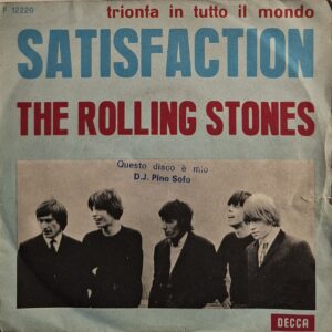 SATISFACTION / THE UNDER ASSISTANT WEST COAST PROMOTION MAN  ( Only Cover )
