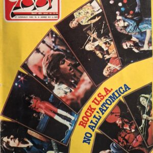 SETTIMANALE-CIAO 2001 | ANNO 1980- N° 4- 27 GENNAIO ( rock Americano, Fabrizio De Andre', Kevin borich, Johnny Cash, Iggy Pop, Tubes, Peter Hammill, speciale concerti, etc. )