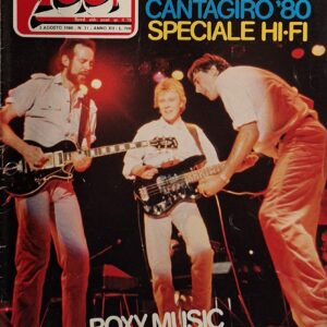 SETTIMANALE CIAO 2001 | Anno 1980- N° 31- 3 Agosto 1980 ( Vinicius De Moraes, festival di Vierzon, Carnascialia, Alberto camerini, Eddy Grant, etc. )