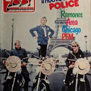 SETTIMANALE CIAO 2001 | Anno 1980- N° 40- 5 Ottobre 1980 ( Nomadi, Pino Daniele, Ivan Graziani, Ramones, Cars, George Benson, Area, Jim Morrison, etc. )