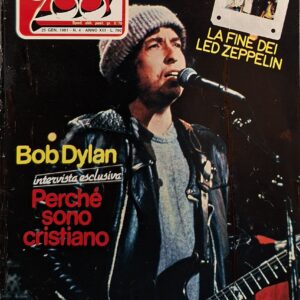 SETTIMANALE CIAO 2001 | ANNO 1981- N° 4 / 25 Gennaio 1981 ( articolo sui Led Zeppelin, Siouxie and the Banshees, Jorge Ben, E. Finardi, Donovan, Ian Dury, Pierre Moerlen, etc. ),