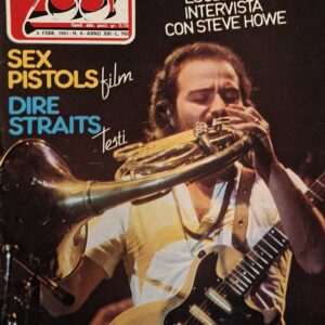 SETTIMANALE CIAO 2001 | ANNO 1981- N° 6 / 8 Febbraio 1981 ( Sex Pistols articolo 6 pagine, George Thorogood, Hazel O'Connor, 20 anni di Motown, etc. )
