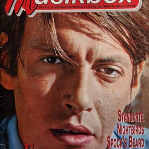 RIVISTA MUSICALE- MUSIK BOX- N° 32- SETTEMBRE 1999 ( Fabrizio De Andrè discografia completa con recensioni 1966/ 1980 / Articolo su: Standarte, Spock's Beard, The Nightbirds + discografia, dischi novita' recensioni, dischi Progressive, Jazz, Beat, etc. )