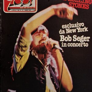 SETTIMANALE CIAO 2001 | ANNO 1981- N° 14 / 5 Aprile 1981 ( Rolling Stones, Stranglers, Beatles, Ron Carter, Saxon, Gaznevada, Gianna Nannini, Tubes, David Riondino, etc. ),