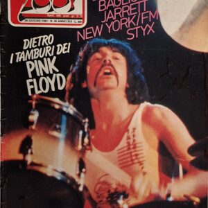 SETTIMANALE CIAO 2001 | ANNO 1981- N° 26 / 28 Giugno 1981 ( Nick Mason, Styx testi, Keith Jarrett, MO-Dettes, Animals & Yardbirds, Stray Cats, etc. )