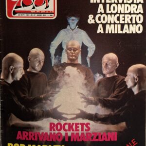 SETTIMANALE CIAO 2001 | ANNO 1981- N° 47 / 22 Novembre1981 ( Carly Simon, Faust'o, Mimmo Cavallo, Kim Wilde, Dischi Live, Jazz a Roma, Ginger Baker, Alberto Camerini, Shaky Stevens, etc. )