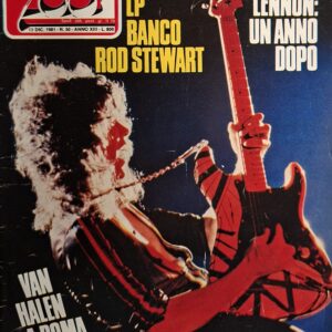 SETTIMANALE CIAO 2001 | ANNO 1981- N° 50 / 13 Dicembre1981 ( James White & The Contorsions, Tuxedomoon, Massimo Bubola, Tenpole Tudor, Paolo Pietrangeli, Michael Schenker, etc. ),