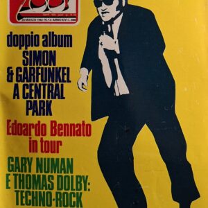 SETTIMANALE CIAO 2001 | ANNO 1982- N° 13 / 28 Marzo 1982 ( Roberto Ciotti, panorama di Los Angeles-concerti, Nils Lofgren, Laurie Anderson, etc. )