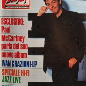 SETTIMANALE CIAO 2001 | ANNO 1982- N° 18 / 2 Maggio 1982 ( J. Geils Band, Jazz Live-Dexter Gordon, Enrico Rava, Scorpion, + varie rubriche, e servizi vari )