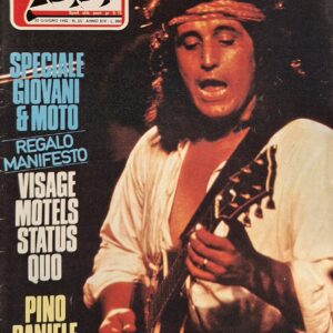 SETTIMANALE CIAO 2001 | ANNO 1982- N° 25 / 20 Giugno 1982 ( Martha Davis, Wayne Shorter, Steve Strange, George Duke, Goblin, Rupert Holmes, etc. )