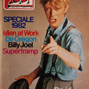 SETTIMANALE CIAO 2001 | ANNO 1983- N° 2 / 16 Gennaio 1983 ( Billy Idol, Bernardo Lanzetti, De Luxe, Mick Fleetwood, Joni Mitchell, etc. etc. )