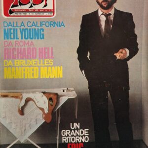 SETTIMANALE CIAO 2001 | ANNO 1983- N° 10 / 13 Marzo 1983 ( Pat Metheny, Yello, G. Nannini, i nuovi Beat, scioglimenti nel Rock parte 2°, Alberto Radius, Toquinho, etc. )