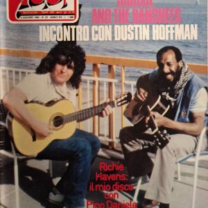 SETTIMANALE CIAO 2001 | ANNO 1983- N° 22 / 5 Giugno 1983 ( Ellen Foley, Enrico Nascimbeni, Larry Coryell, Residents, Ivano Fossati, Joe Sample & Wilton felder, Randy Newman, etc. )