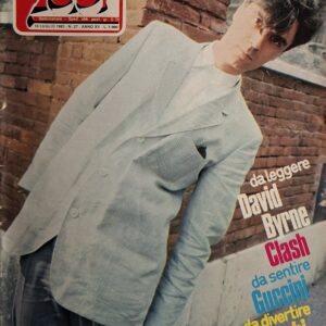 SETTIMANALE CIAO 2001 | ANNO 1983- N° 27 / 10 Luglio 1983 ( intervista a Joe Strummer-Clash, Men At Work, David Byrne, John McLaughlin, Spear Of Destiny, Enrico Ruggeri, Mario Acquaviva, etc. )