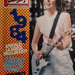 SETTIMANALE CIAO 2001 | ANNO 1984- N° 1-2 / 15 Gennaio 1984 ( Pretenders, Freur, Atelier Folie, Manhattan Transfer, Journey, Brian May, Van Halen, Earth Wind & Fire, Miles Davis, Jimmy Cliff, Tom Waits, & Rickie Lee Jones, etc. )