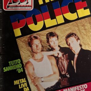 SETTIMANALE CIAO 2001 | ANNO 1984- N° 5 / 5 Febbraio 1984 ( Clarence Clemons, Ivano Fossati, Sly & Robbie, Black Uhuru, Heavy Metal, John Cougar, Kinks, cont. Poster color Spandau Ballet, Chic, etc. )