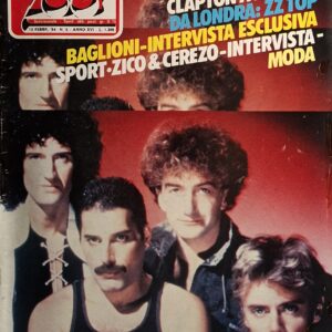 SETTIMANALE CIAO 2001 | ANNO 1984- N° 6 / 12 Febbraio 1984 ( Wham!, Rick James, Hall & Oates, Big Country, Blue Oyster Cult, ZZ Top, Shannon, Paul McCartney, U2, Lionel Richie, Stadio, etc. )