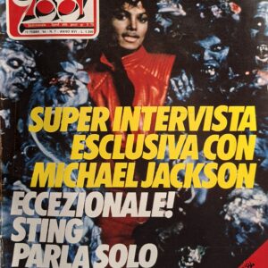 SETTIMANALE CIAO 2001 | ANNO 1984- N° 7 / 19 Febbraio 1984 ( Nick Heyward, Sting, Stevie Winwood, Judas Priest, Iron Maiden, Van Halen, Beach Boys, Renzo Arbore, Nena, etc. )