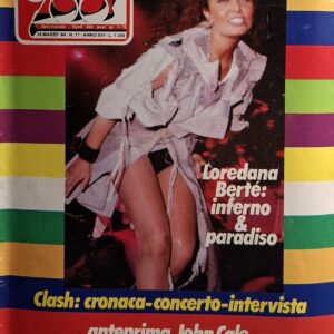SETTIMANALE CIAO 2001 | ANNO 1984- N° 11 / 18 Marzo 1984 ( Ted Nugent, gary Moore, China Crisis, Clash, Loredana Bertè, Dan Fogelberg, John Cale, Michael Jackson, Supremes, Krokus, Quiet Riot, Cantabrasil, etc. )