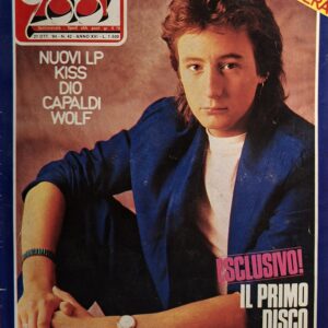 SETTIMANALE CIAO 2001 | ANNO 1984- N° 42- 21 OTTOBRE 1984 ( Brian Eno, James Senese, Richie Havens, Paco De Lucia, Jim Capaldi, photo-story Jon Lennon, Flock of Seagulls, Paquito D'Rivera, etc. )
