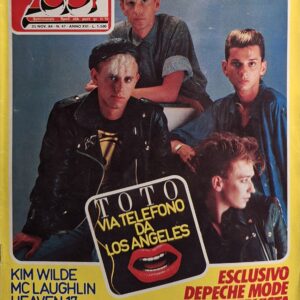 SETTIMANALE CIAO 2001 | ANNO 1984- N° 47- 25 NOVEMBRE 1984 ( Toto, Doors, Byrds, Kim Wilde, Aldo Tagliapietra, G. Morandi, America, Mighty Wha, etc. )