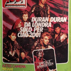 SETTIMANALE CIAO 2001 | ANNO 1984- N° 48- 2 DICEMBRE 1984 ( B. Springsteen, Scorpions, Iron Maiden, Wham!, Everly Brothers, Kraftwerk, Pat Benatar, etc. )
