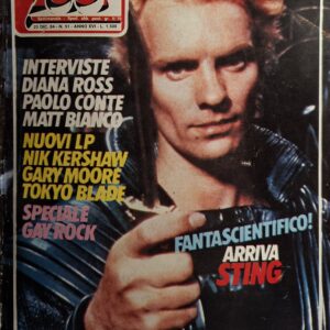 SETTIMANALE CIAO 2001 | ANNO 1984- N° 51- 23 DICEMBRE 1984 ( Speciale Disco Mix, Depeche Mode, Gun Club, Peter Hammill, Matt Bianco, Nik Kershaw, etc. )
