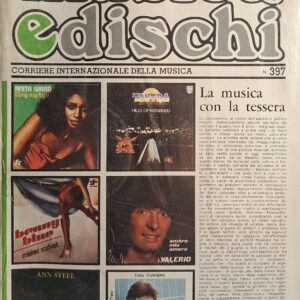 MENSILE MUSICA E DISCHI | N° 397- LUGLIO 1979 ( dimensioni rivista 34×24, 76 pagine, incluso Inserto-Rassegna, 28 pagine, in tutti i numeri: tantissime foto copertine dischi, articoli vari, recensioni dischi novita’, etc. )